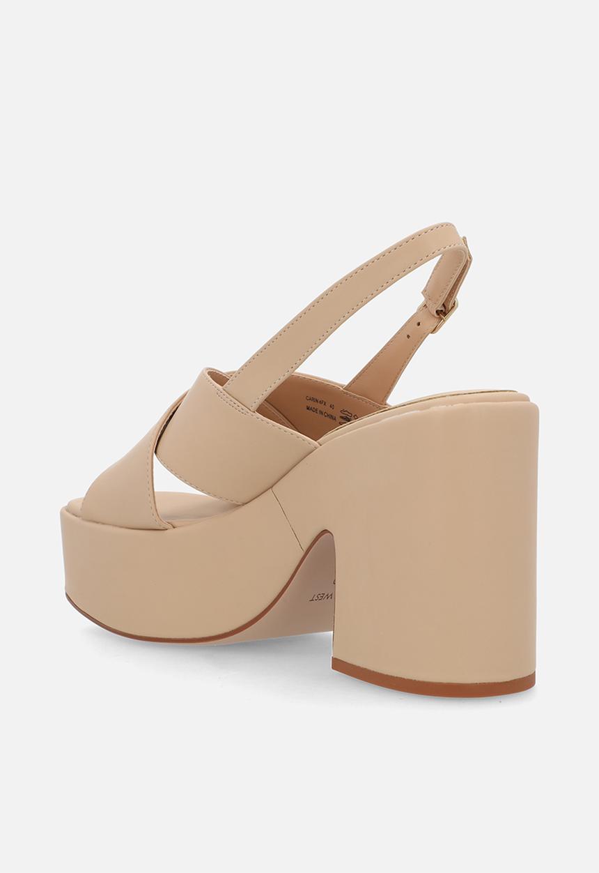 Nine West - Carin Slingback heel - Neutral