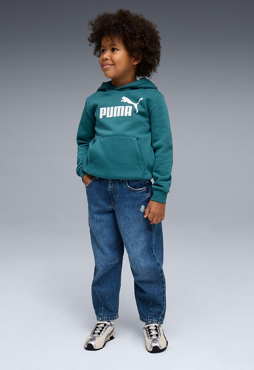 PUMA - Ess No. 1 Logo Hoodie Fl Ps - Emerald Ice
