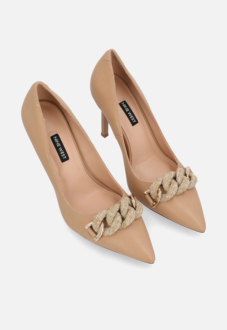 Nine West - Adelaide court heel - tan 