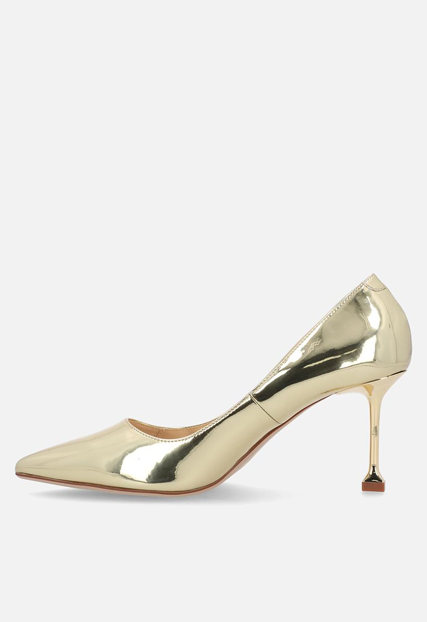 Nine West - Espira  court heel - gold