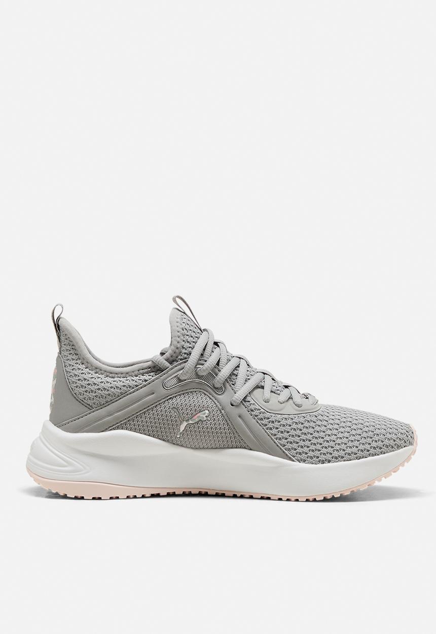 Softride Karma Animal Wns - Gray Echo-Jasmine Flower-PUMA White