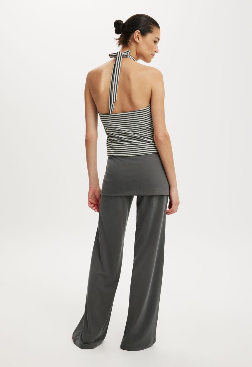 Cotton On - Honey skirt pant - charcoal