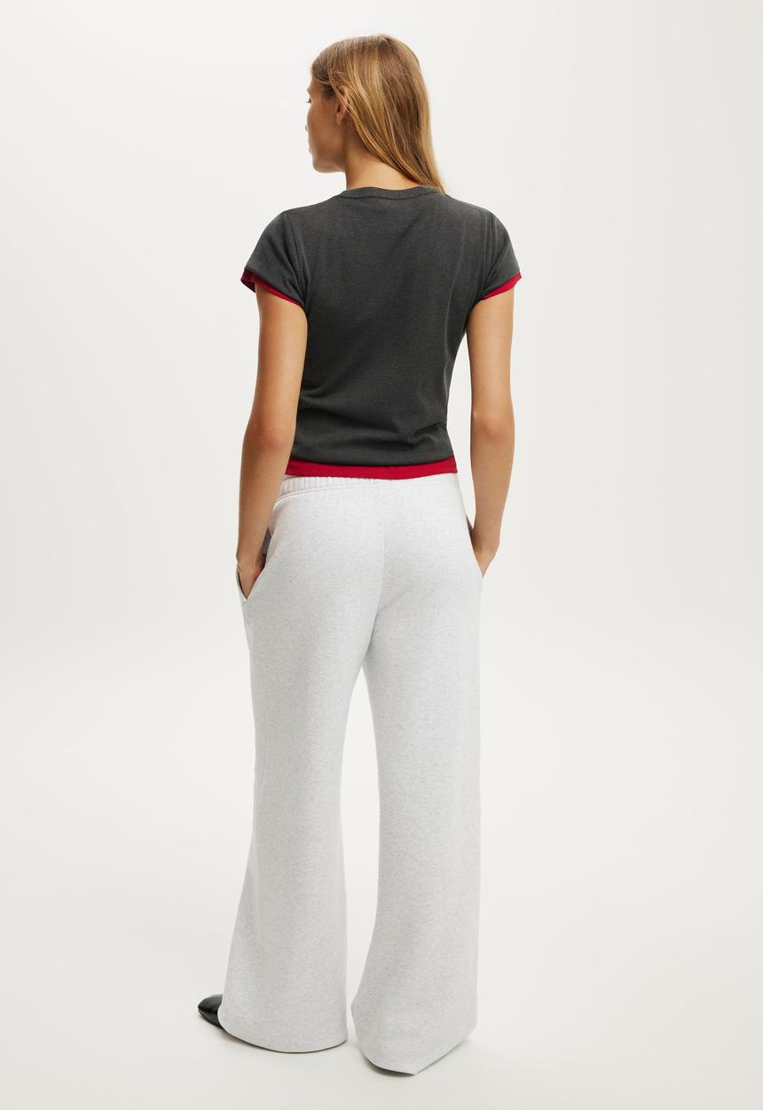 Cotton On - Baggy Sweatpant - Light Grey Marle