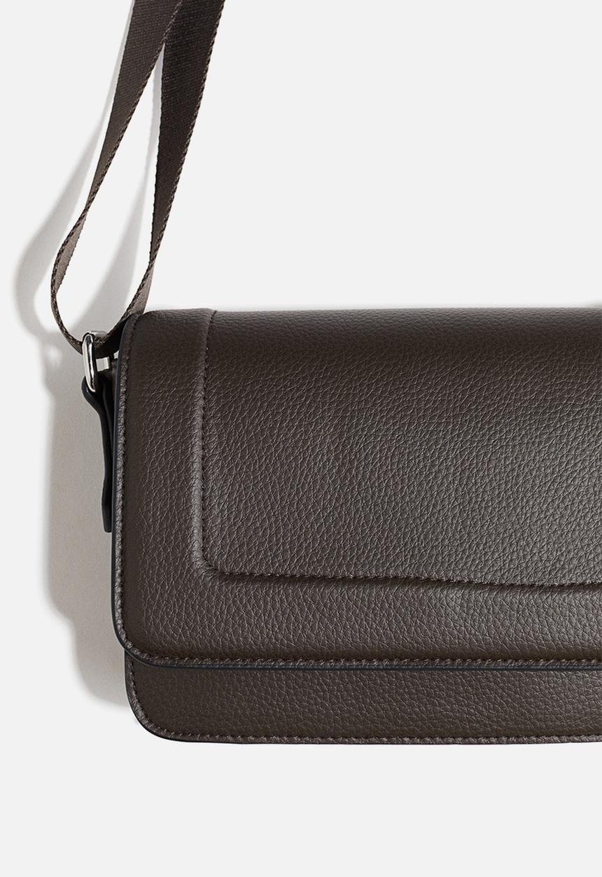 H&M - Crossbody bag - dark khaki green