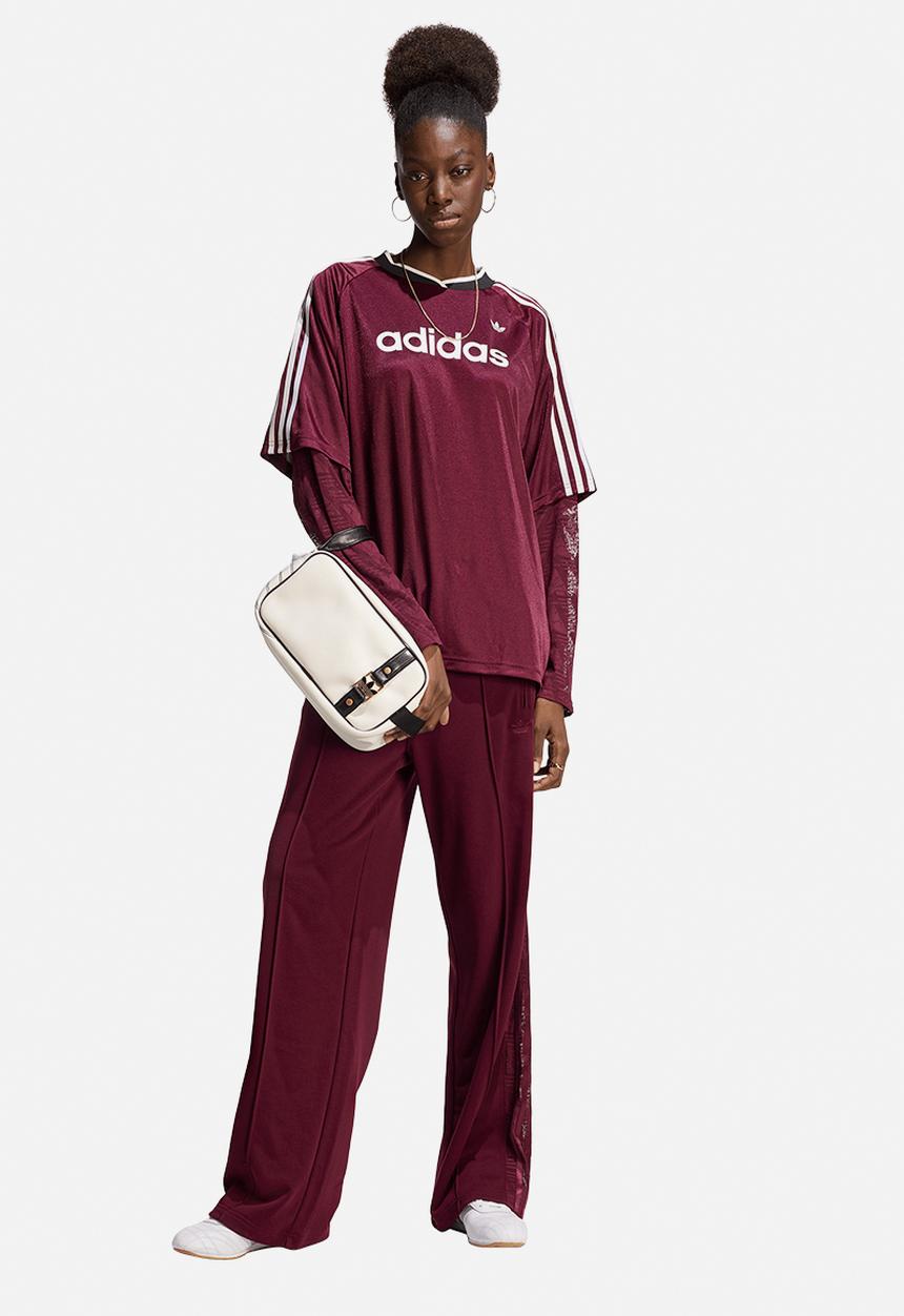 adidas Originals - Lace Ls Jersey - Maroon