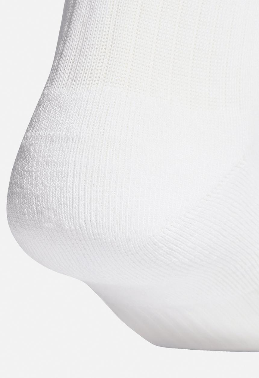 adidas Performance - Ess 3 Stripes Cushioned Crew Sock 3pk- white/wonder alum/olive 