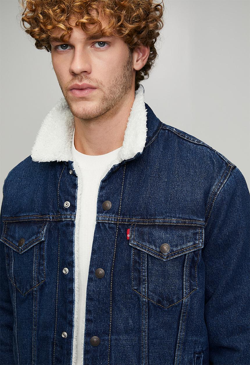 Levi’s® - Type 3 Sherpa Trucker Za Dark Stonewash