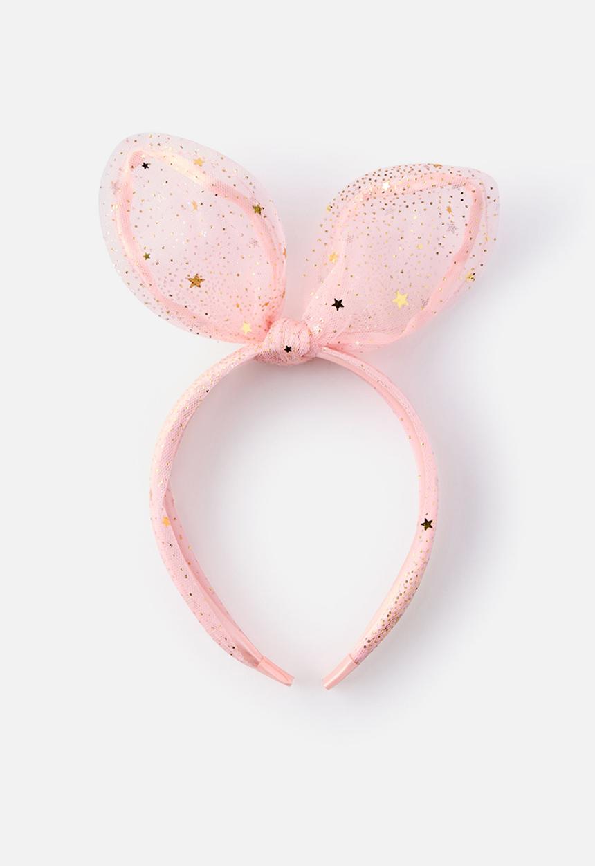 Cotton On - Kids Novelty Headband - Zephyr/Tulle Bunny