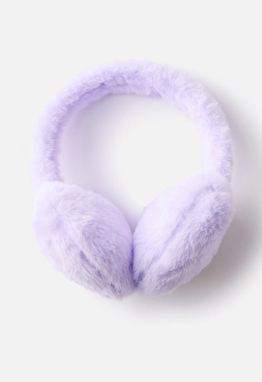 Cotton On - Emma Earmuffs - Vintage Lilac/Hearts