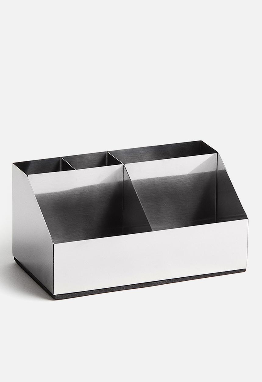 H&M - Metal storage box - silver-coloured