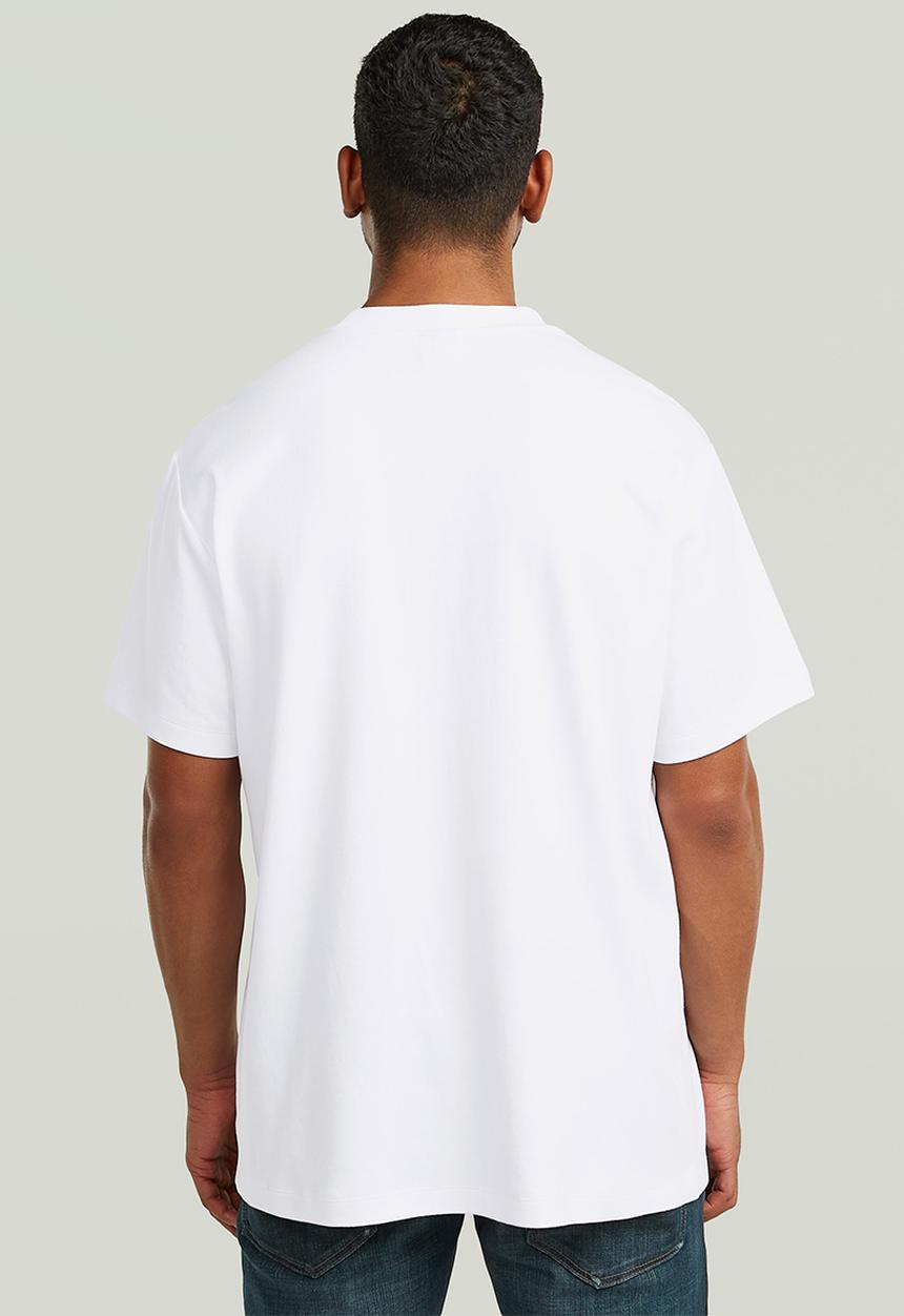 G-STAR - Small Logo R T - White