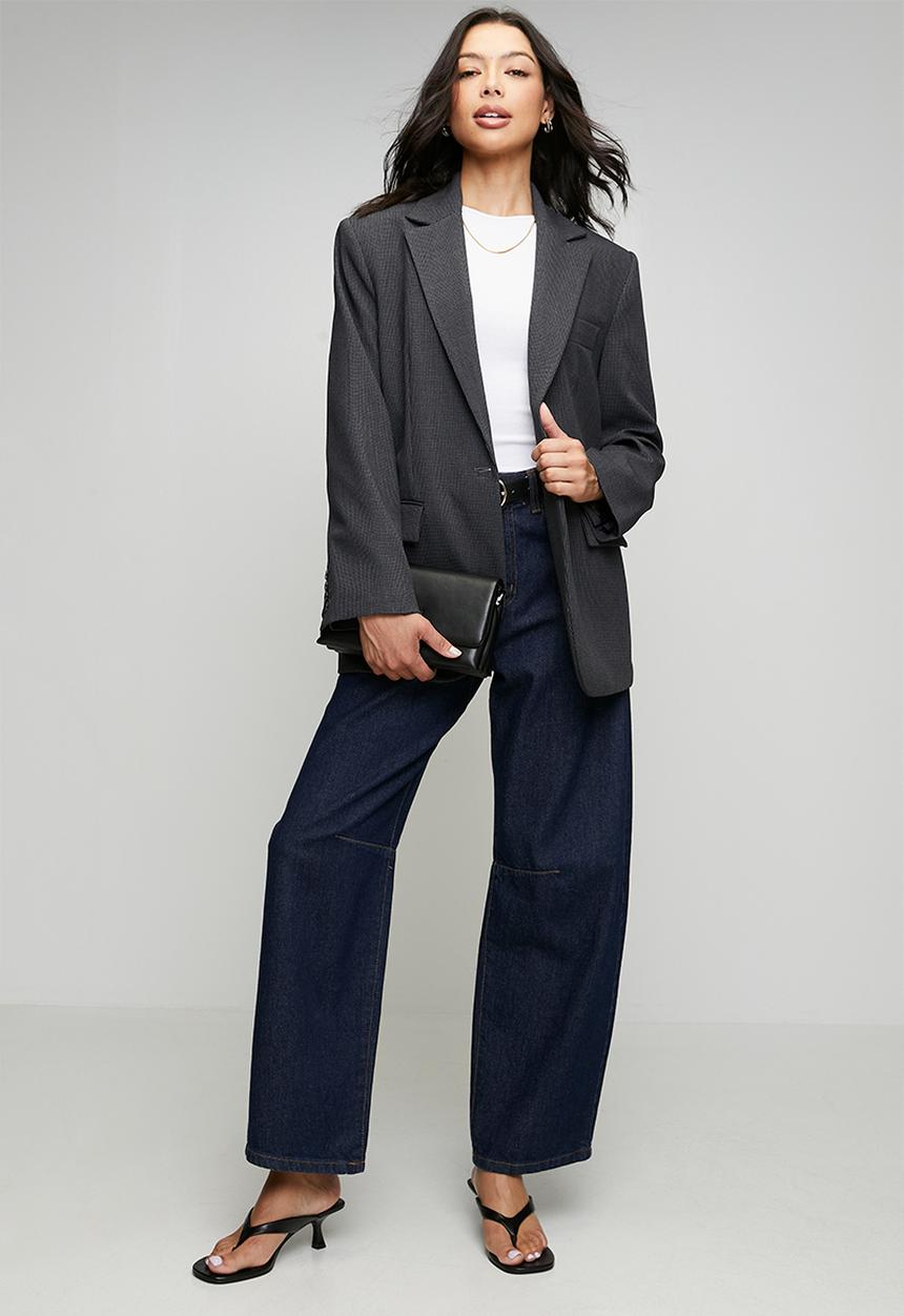 MANGO - Blazer mila - grey