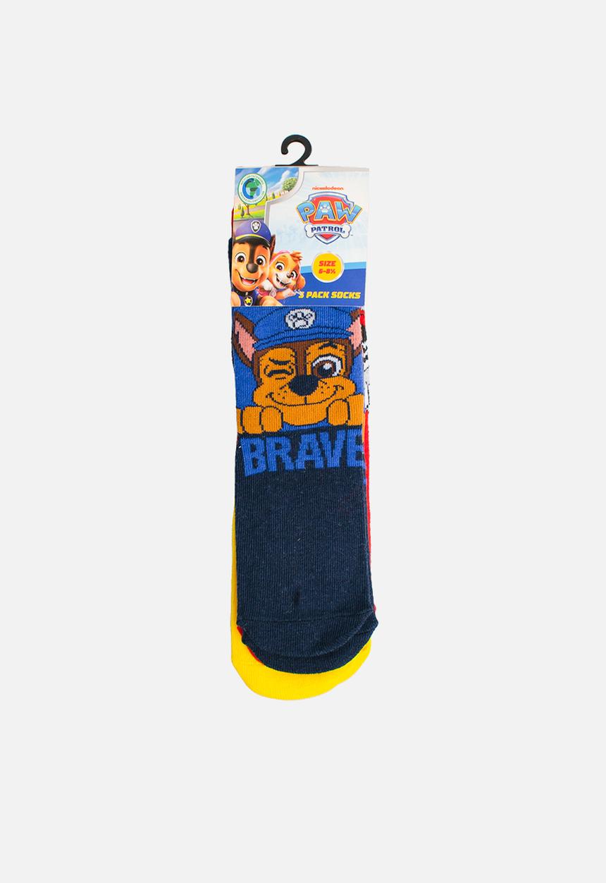Character Group - Paw Patrol 3 Pack Anklet Socks  - Multi