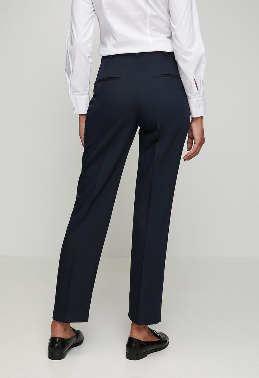 MANGO - Trousers boreal - navy