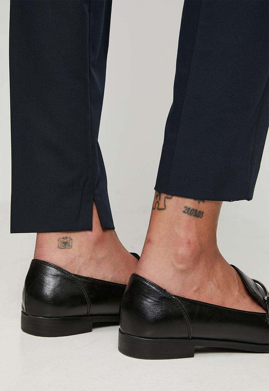 MANGO - Trousers boreal - navy