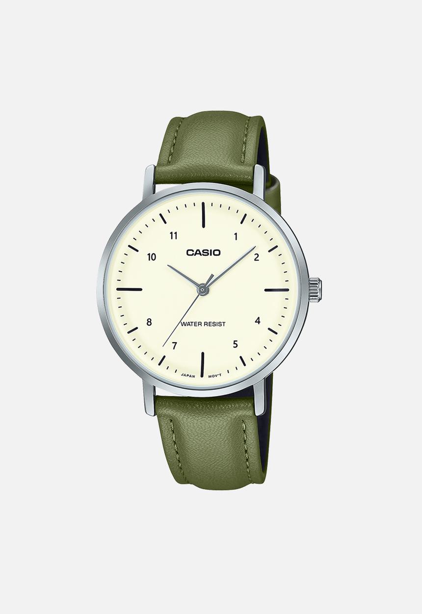 Casio - Analog Dial Watch - Green