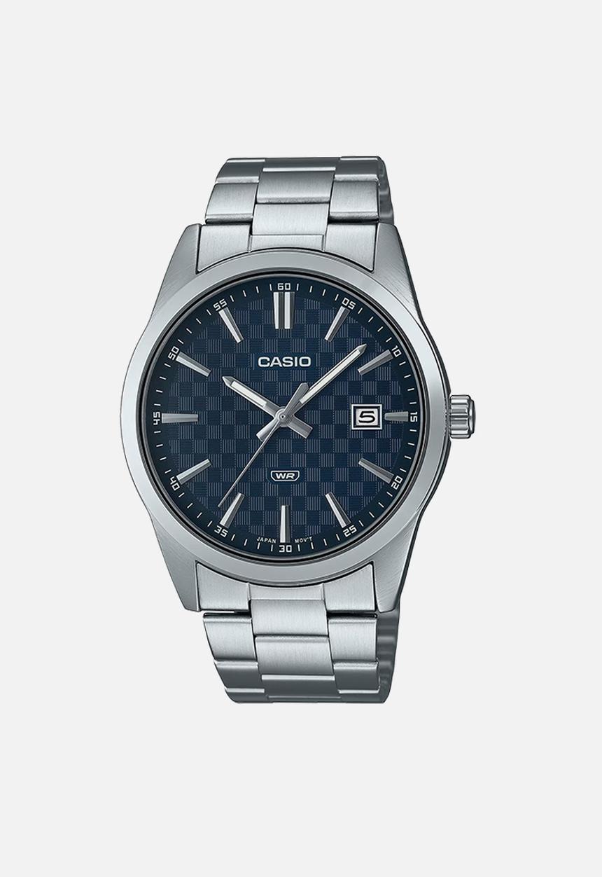 Casio - Analog Dial Stainless - Silver