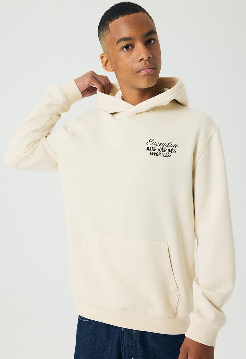 Hoodie - cream everyday - 1238616026
