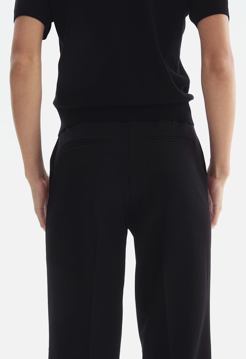 H&M - Bootcut trousers - black
