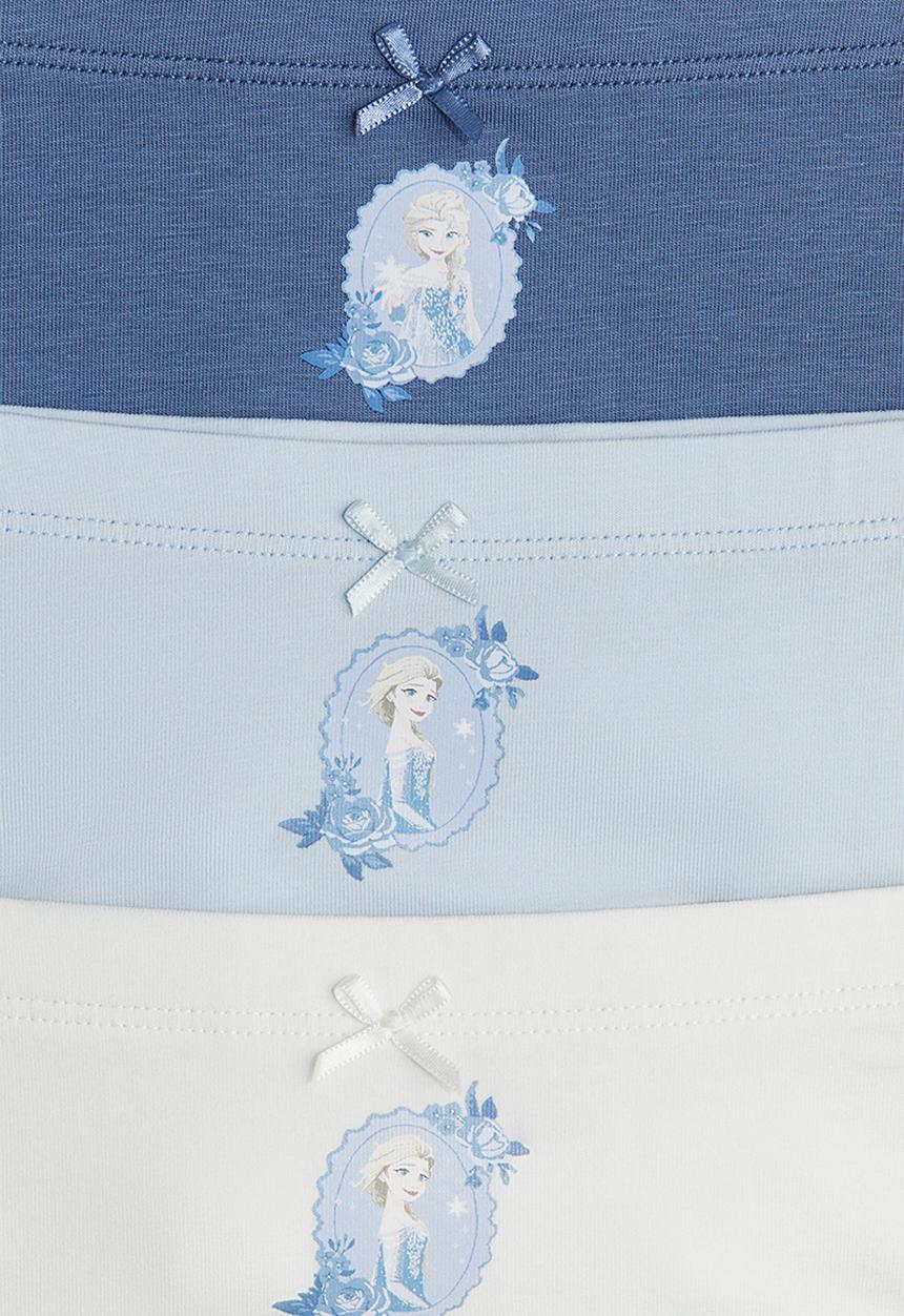 H&M - 5-Pack cotton boxer briefs - blue/frozen