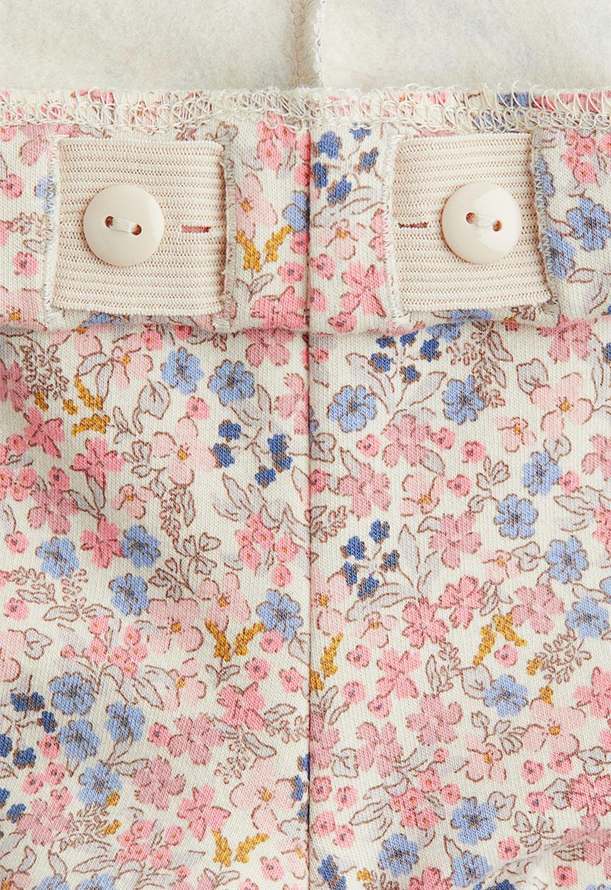H&M - Leggings - pink/floral