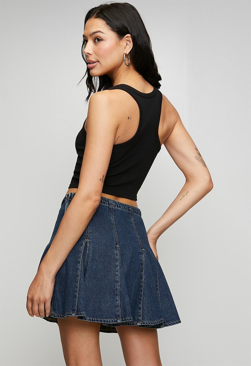 Levi’s® - Godet mini skirt - fell off stone
