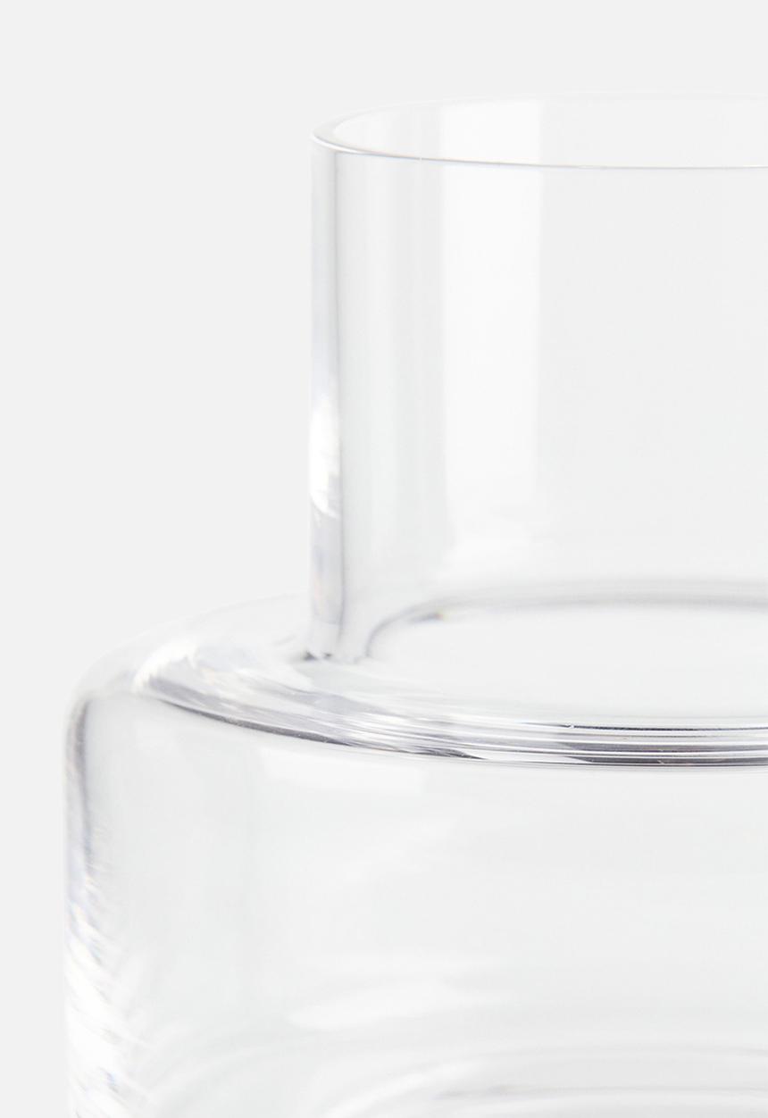 H&M - Extra-small tiered glass vase - transparent
