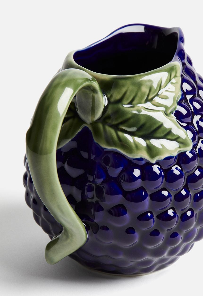 H&M - Figurative stoneware jug - blue