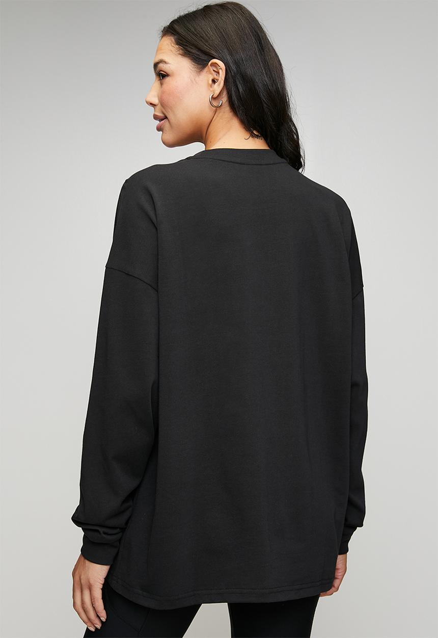 adidas Performance - W ES+ SL L/S TEE - Black