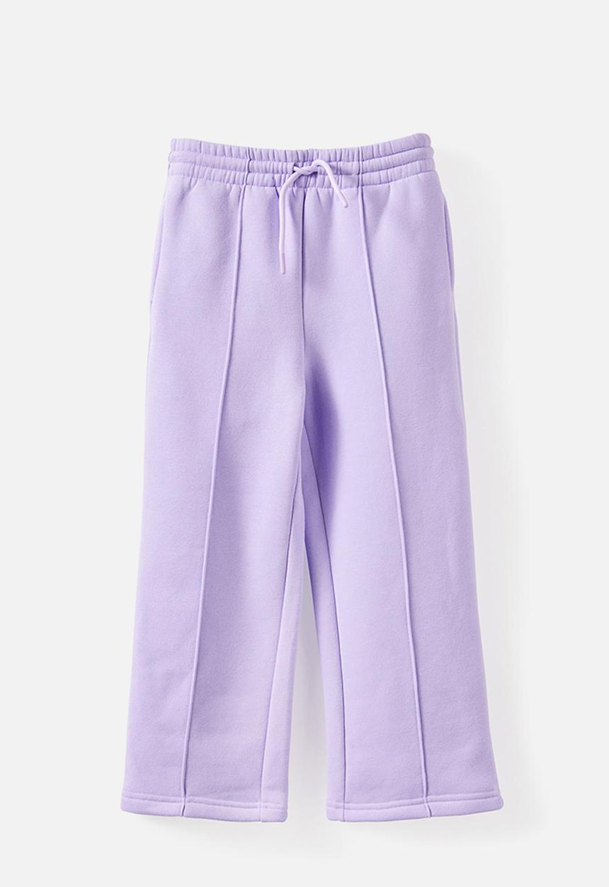 Cotton On - Sammy Wide Leg Trackpant - Vintage Lilac
