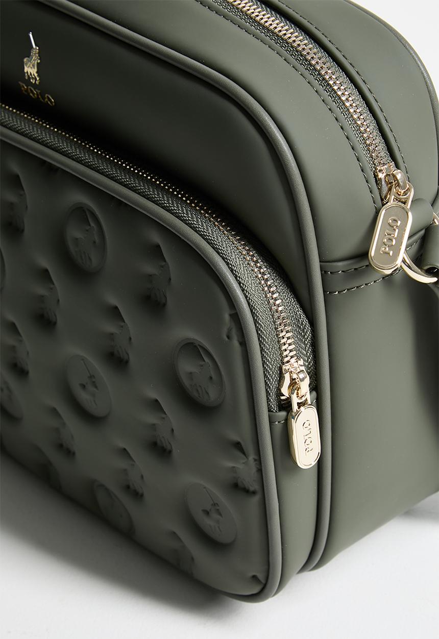 POLO - Luna utility crossbody bag - olive