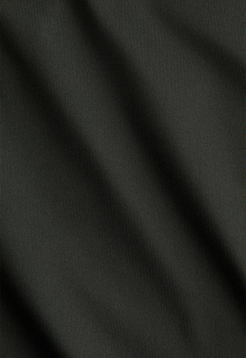 H&M - Fitted microfibre t-shirt - dark green
