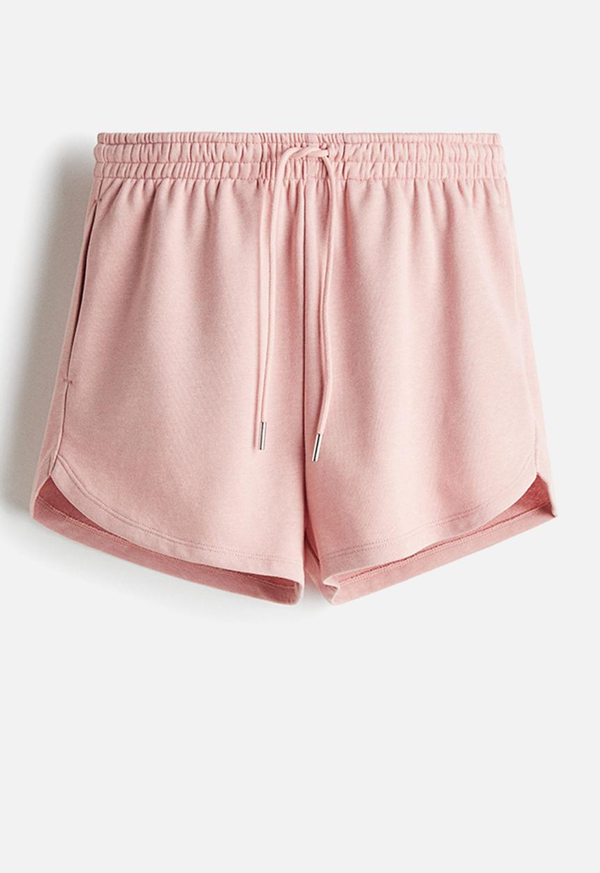 H&M - Sweatshirt shorts - powder pink