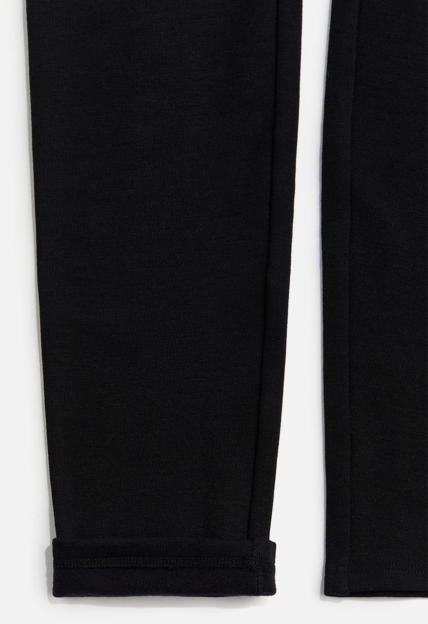 H&M - Thermolite® fleece leggings - black