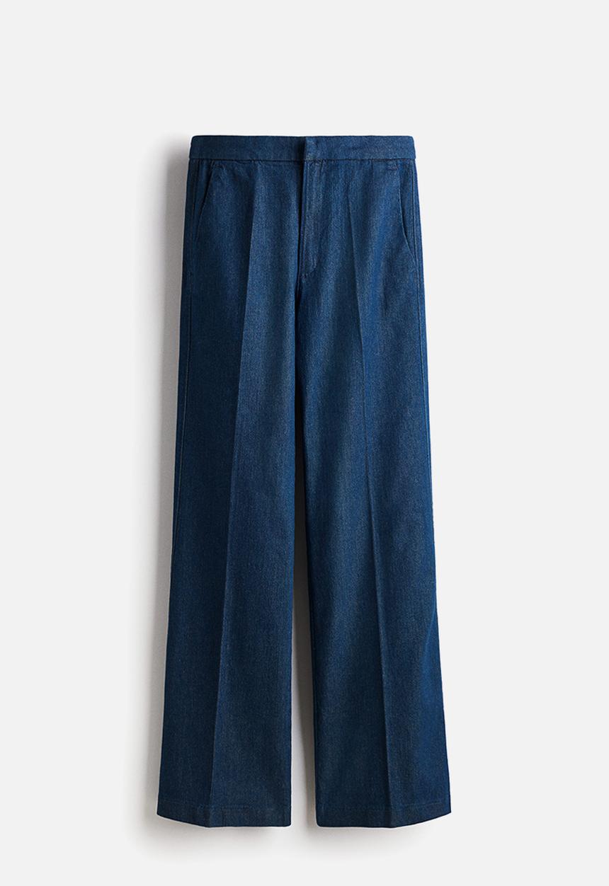 H&M - Flared high jeans - denim blue