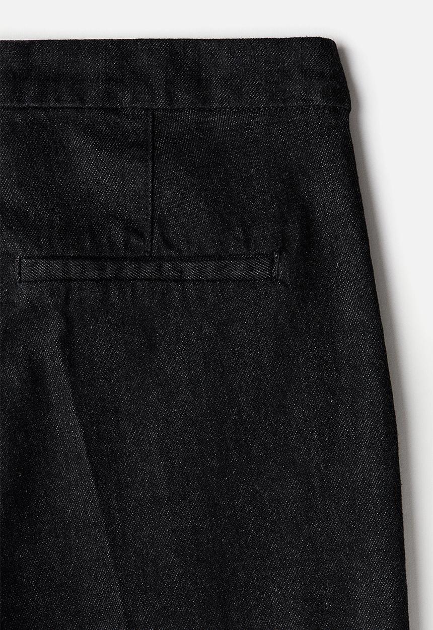 H&M - Flared high jeans - black