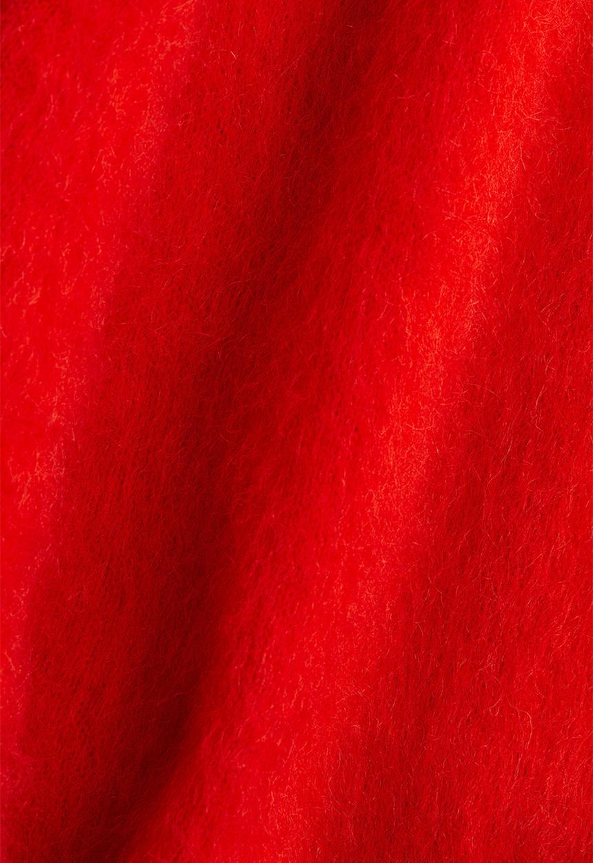 H&M - Mohair-blend jumper - bright red
