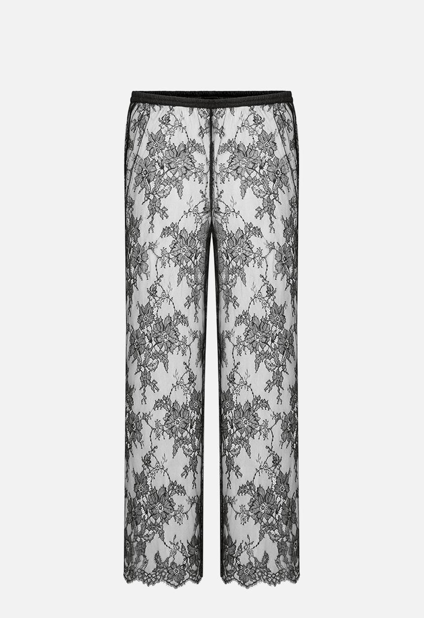 Hunkemoller - Pant lace cecilia - caviar