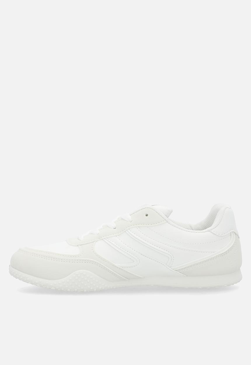 Miss Black - Levazzo 1 lace up sneaker - white