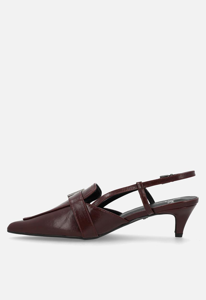 Butterfly Feet - Caitlin 1 heel - burgundy