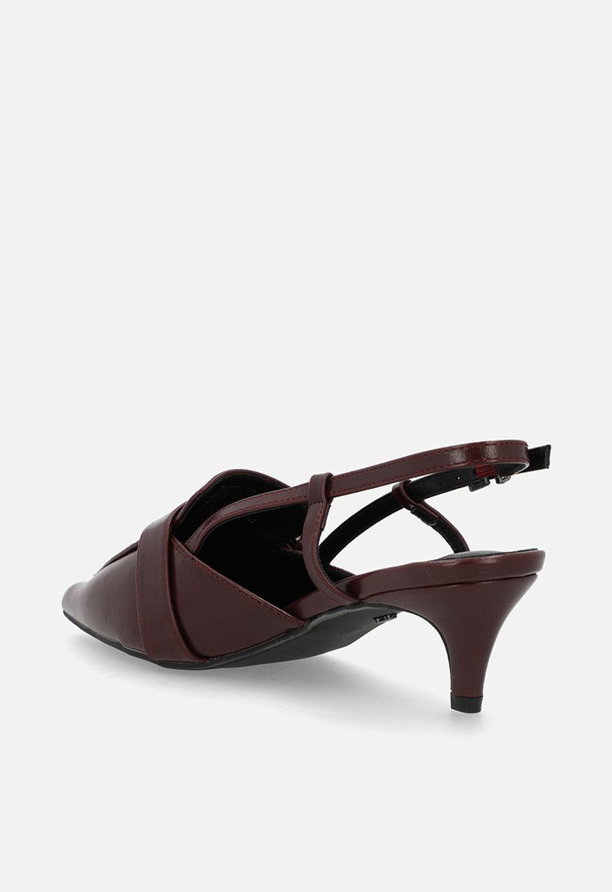 Butterfly Feet - Caitlin 1 heel - burgundy