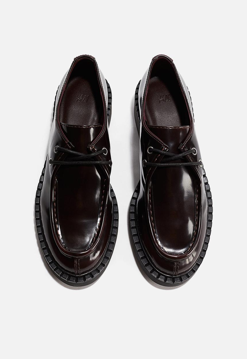 H&M - Chunky shoes - burgundy