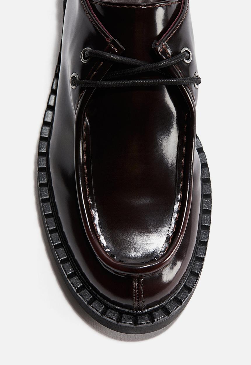 H&M - Chunky shoes - burgundy