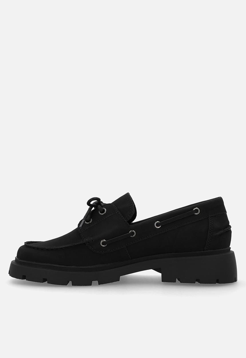 Butterfly Feet - Plush 1 loafer  - black