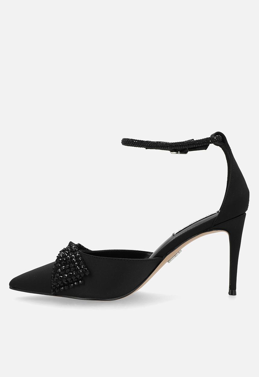 Steve Madden - Last dance heel - black satin