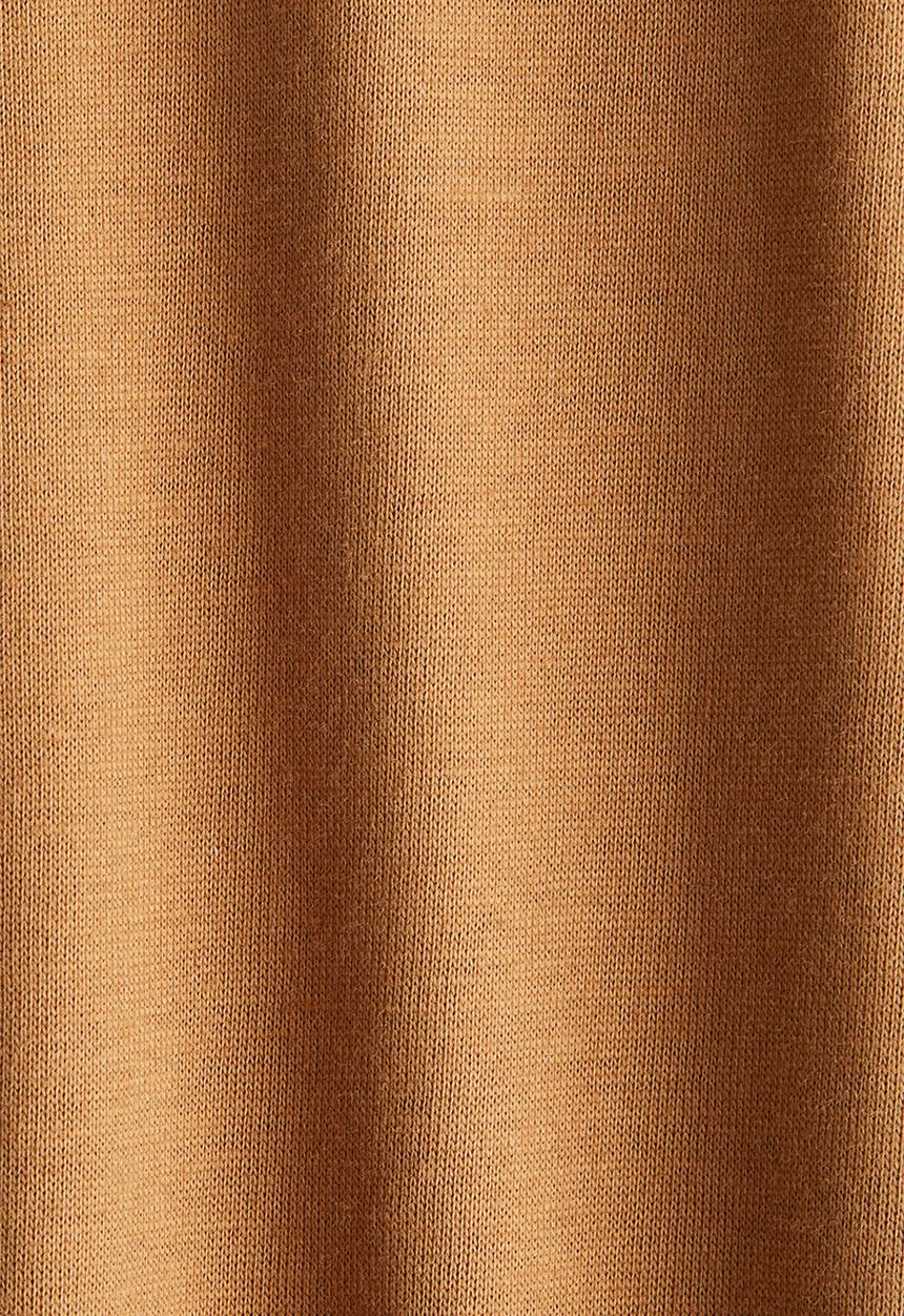 H&M - Long-sleeved cotton top - dark beige