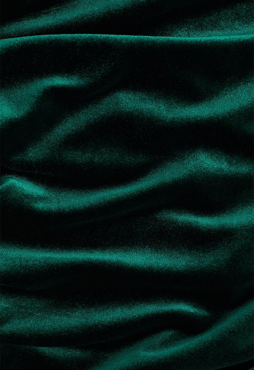 H&M - Draped dress - dark green