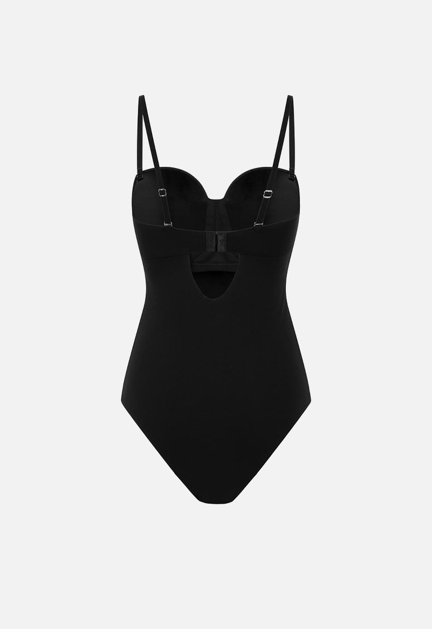 Hunkemoller - Pb pu smoothing body - caviar