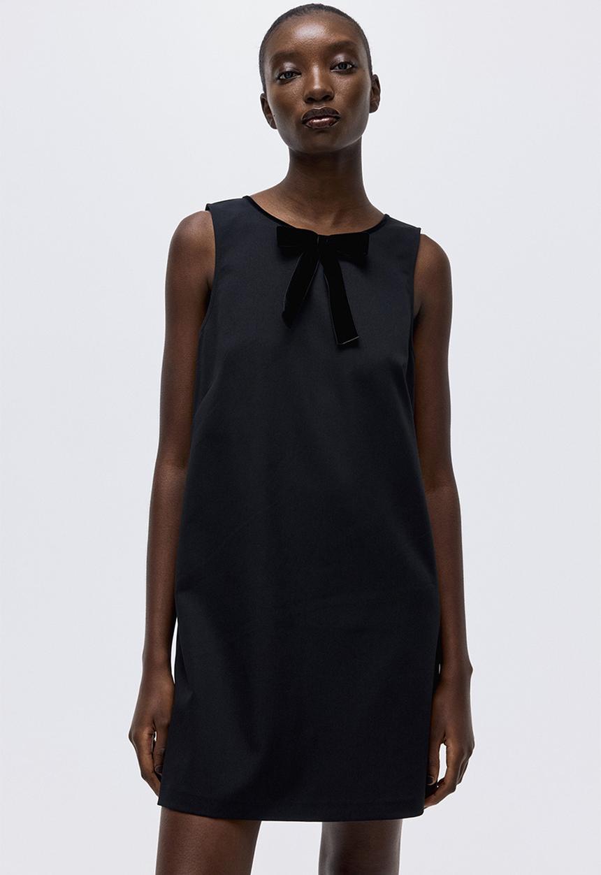 H&M - A-line dress - black