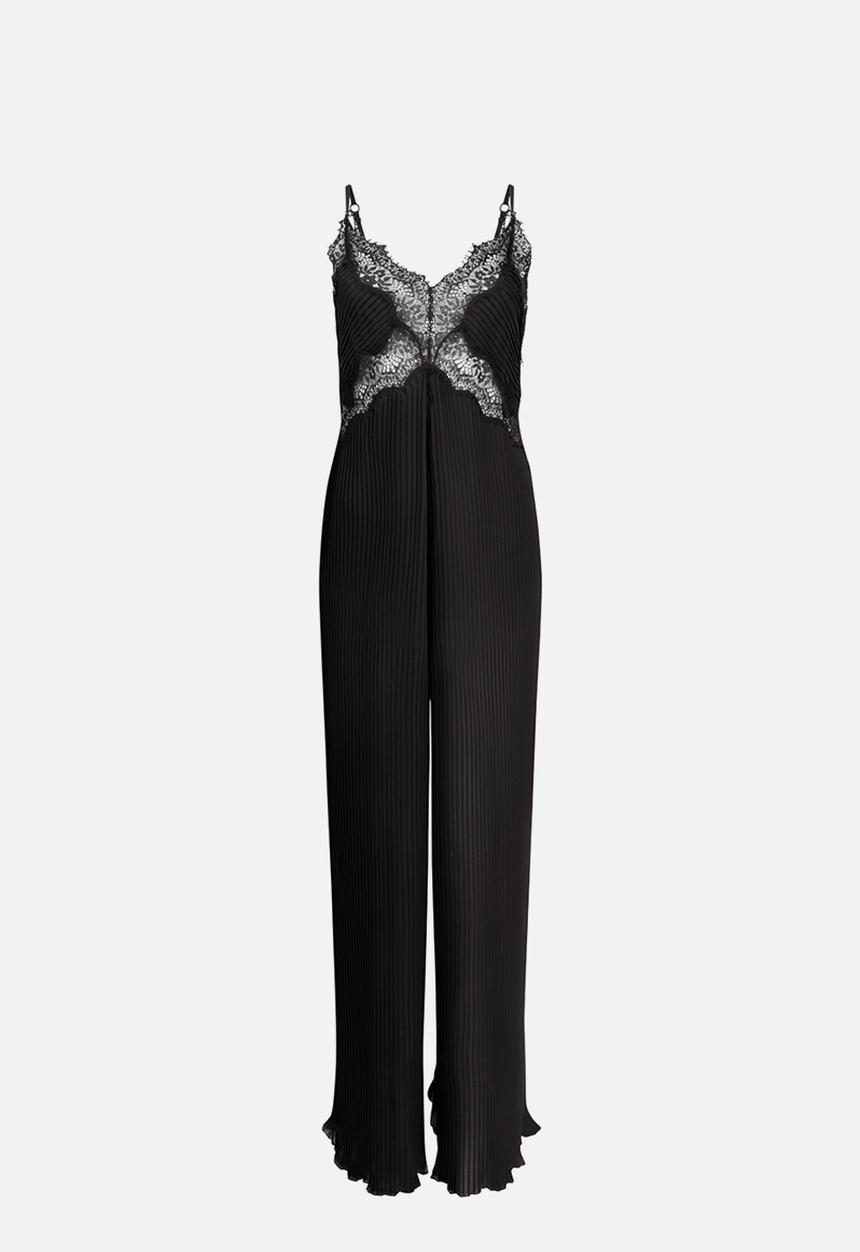 Hunkemoller - Jumpsuit plisse zaphira - caviar